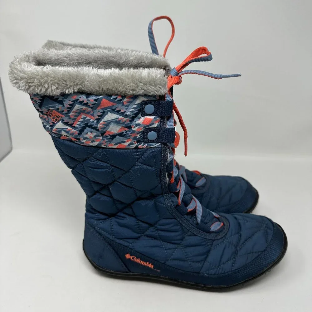 Columbia Women's Insulated Quilted Winter Boot - Blue
